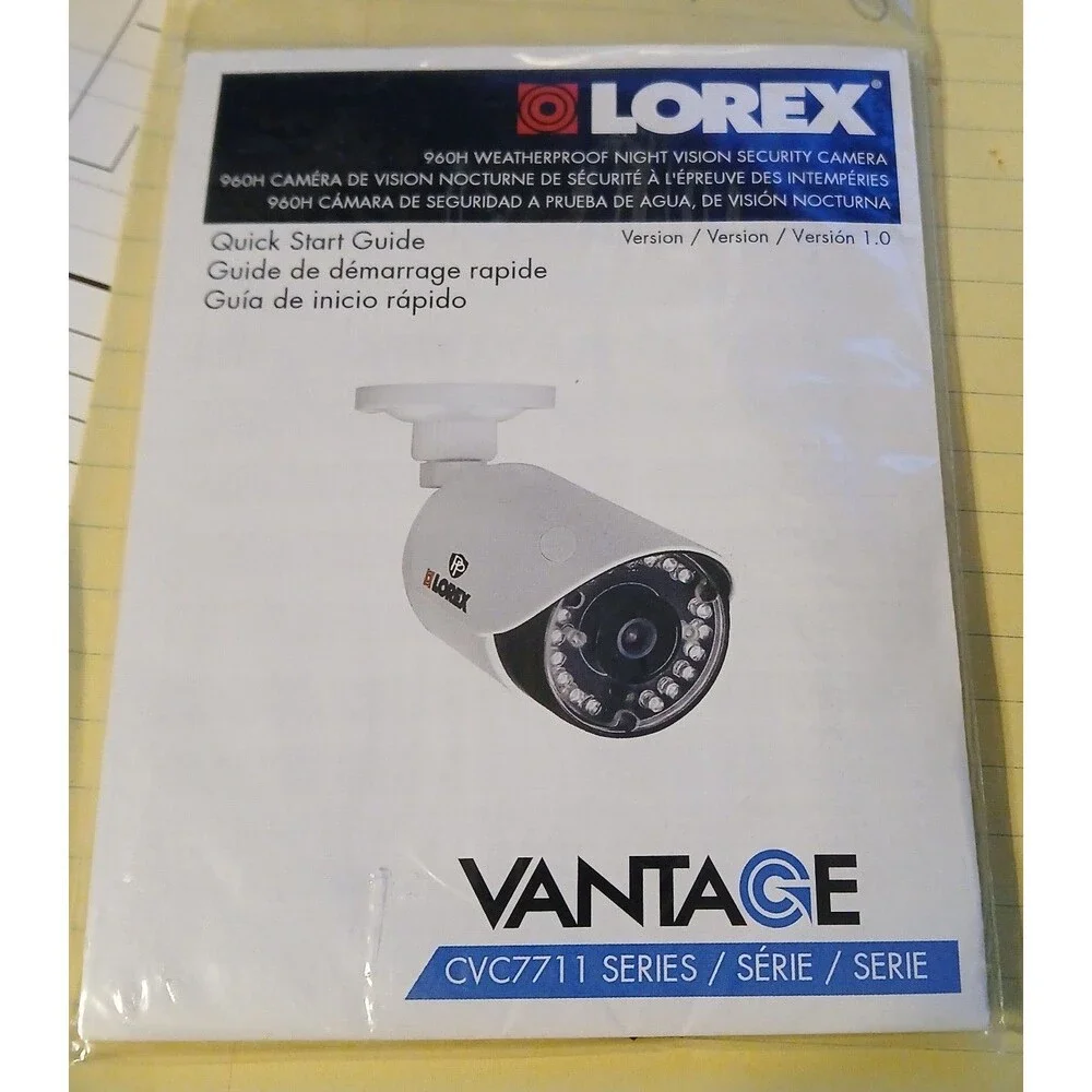LOREX CVC7711 Security Camera Night Vision Weatherproof Set of 4